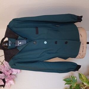 LIVELY GHOSTS 3X  HOUSE OF FRANKENSTEIN JACKET GREEN/BLACK 1940 STYLE